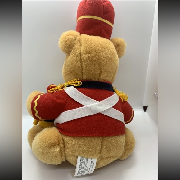 Disney Store Winnie the Pooh Drummer Costume Plush Toy Excellent Condition - Picture 9 of 15